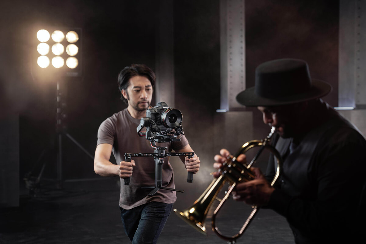 DJI RS 트위스트 그립 듀얼 핸들